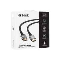 S-Link SLX-HD4K10 19+1 HDMI To HDMI V2.0 4K 30 Hz Kablo 10 M
